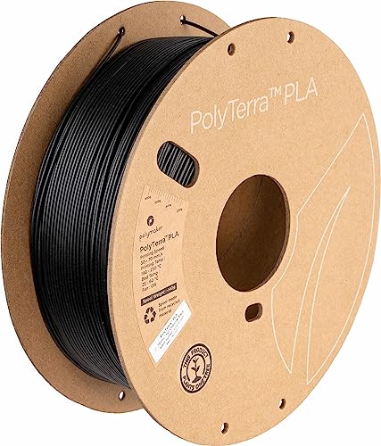 ポリメーカ(Polymaker) 3Dプリンタ—用フィラメント PolyTerra PLA 1.75mm径 1000g Charcoal Black