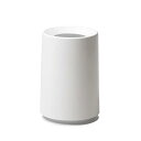 ideaco(イデアコ) ゴミ箱 丸形 6L 直径20✕高さ30cm TUBELOR white (チューブラー ホワイト)