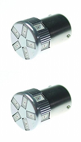 LED S25 G18 BAU15S 󥰥 11SMD 2ĥå 12V 24V (Ű9-32V)С  150٥ԥѰ㤤 󥫡 ƥ륹 ȥå