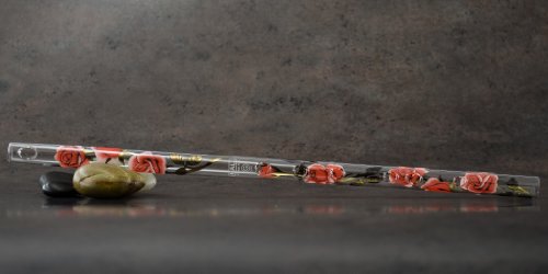 HALL CRYSTAL Flute G Offset Rose with Gold ꥹե롼 G Ĺ421mm