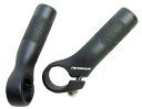 TIOGA(タイオガ) Power Studs 5 ブラック アルミ製バーエンド 90mm HBE01300