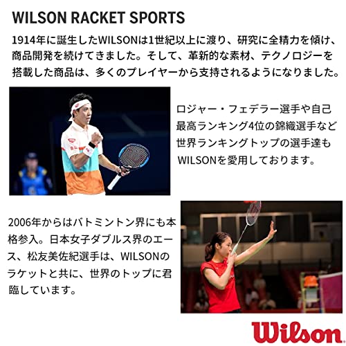 Wilson(ウイルソン) テニス バドミントン グリップテープ PRO OVERGRIP(プロオーバーグリップ) 3個入り ブラック WRZ4020BK ウィルソン 3