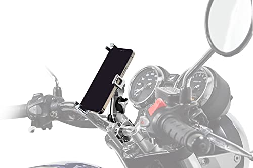 サインハウス(SYGNHOUSE) バイク用 マウントシステム ABCセット商品 ABC-8 (A-46/B-9/C-40) スマートフォンホルダーセット5 Φ22.2mm 【代表適合車種：GB350/PCX150/CB400SF/SB/W800/Z900/V-Strom250/650/セロー250(2018~2020)】 00081970