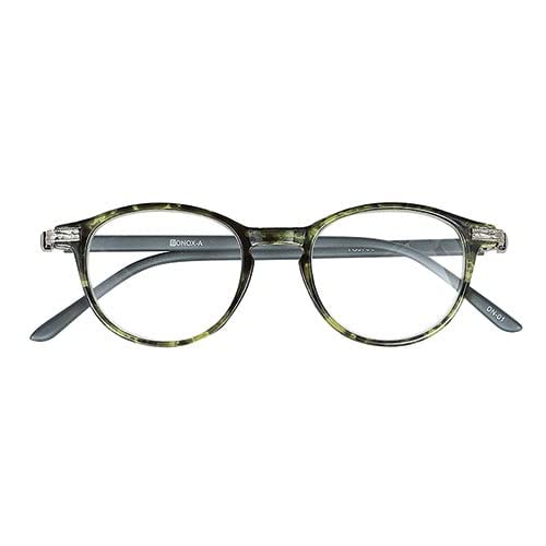 ダルトン(Dulton) Bonoxシリーズ 老眼鏡 リーディンググラス グリーングレー 度数タイプ2 READING GLAS..