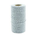 ダルトン(Dulton) 巻糸 ツイステッド ストリング ホワイト/グレー 高さ105×幅55mm TWISTED STRING WHITE/GRAY GS555-266F