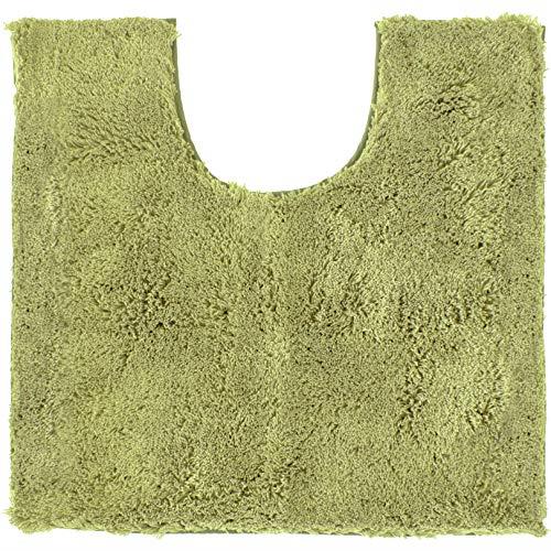 オカ(OKA) 乾度良好Dナチュレ トイレマット レギュラーサイズ (約65cm×65cm) グリーン (かんどりょうこう 吸水 速乾 抗菌 防臭 トイレ 洗える)