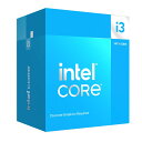 Intel Core i3-14100F デスクトッププロセッサー 4コア (4 Pコア + 0 Eコア) 最大4.7 GHz。