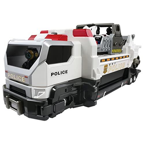 タカラトミー 『 トミカ ジョブレイバー デッキアップ & 出動! DXブレイバートランスポーター 』 ミニカー 車 おもちゃ 3歳以上 箱入り 玩具安全基準合格 STマーク認証 TOMICA TAKARA TOMY