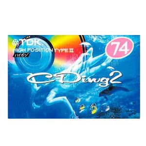 TDK カセットテープ 1本 74分ハイポジ（タイプ2） [CD2-74R_H]