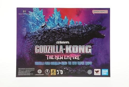 S.H.モンスターアーツ GODZILLA FROM GODZILLA x KONG: THE NEW EMPIRE (2024) ゴジラxコング 新たなる帝国 約160mm PVC製 塗装済み可動フィギュア 2