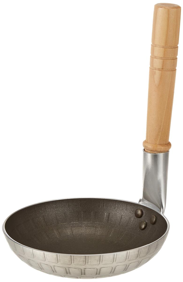 遠藤商事 業務用 親子鍋ミニ立柄 セレクト 本体アルミニウム 取っ手天然木 AOY30