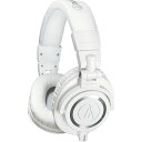 オーディオテクニカ プロフェッショナルモニターヘッドホン ATH-M50xWH ホワイト スタジオレコーディング / ミキシング / DJ /トラックメイキング