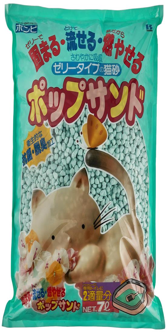 ボンビアルコン (Bonbi) 猫砂 ポップサンド 7L