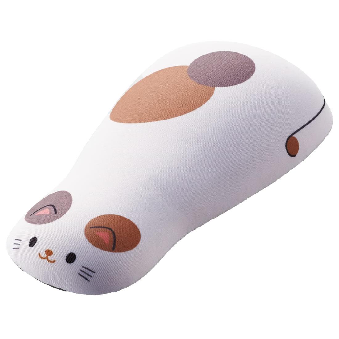 エレコム リストレスト アニマル モチマル ウレタンゲル採用 手首にフィット ネコ MOH-AN03CAT