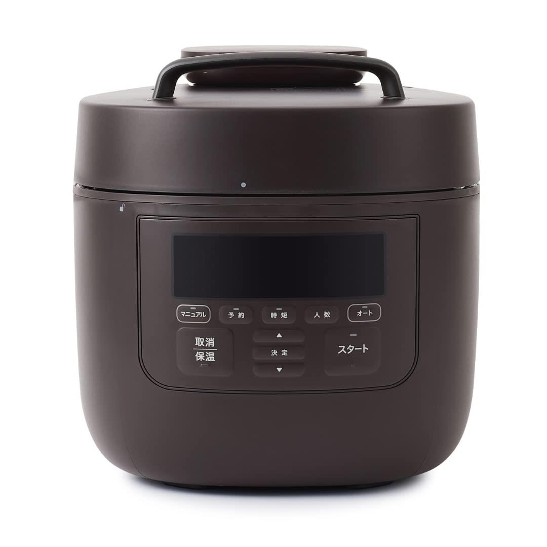 シロカ 自動減圧機能付き電気圧力鍋 おうちシェフ PRO L [スマートプレッシャー技術(高圧力100Kpa×自動..