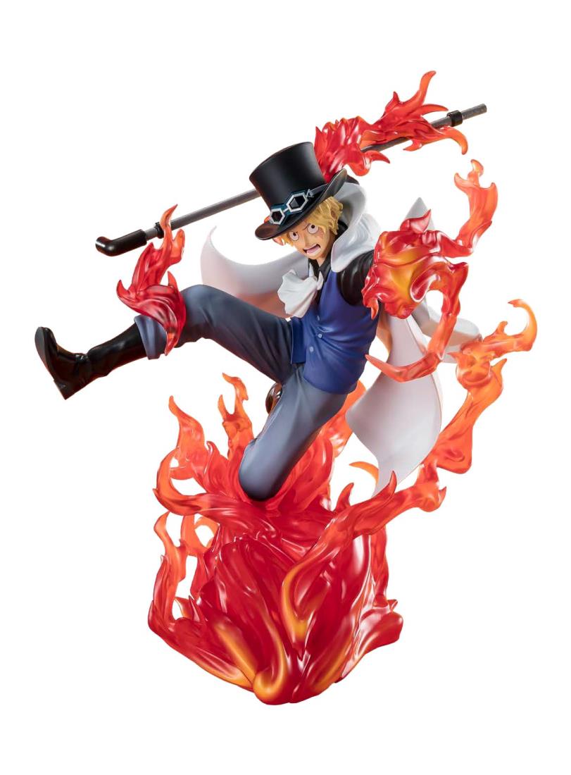 TAMASHII NATIONS フィギュアーツZERO ONE PIECE [超激戦]サボ -火拳 王手飛車- 約190mm PVC&ABS製 塗装済み完成品フィギュア