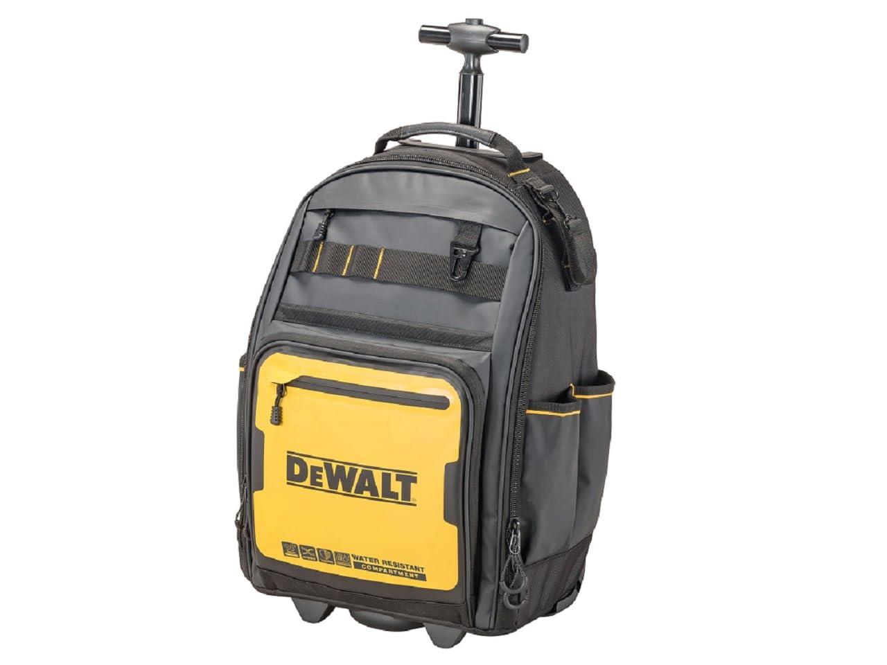 デウォルト(DEWALT) キャスター付きバックパック 撥水 撥塵 耐久性 収納ケース ツールバッグ 収納BOX ..