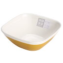 KOKUBO(コクボ) KOKU 小鉢 マスタードイエロー 角型 日本製 食洗機対応 キッチン 食器 耐熱 レンジ 対応 軽量 プラスチック 割れない おしゃれ 可愛い ボウル 小皿 レシピ 料理 梅 和食 メニュー セット 豆腐 納豆 おばんざい シンプル KC-212