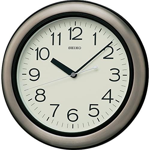 セイコー クロック 掛け時計 アナログ 生活防水 強化防湿 防塵型 キ...(3)