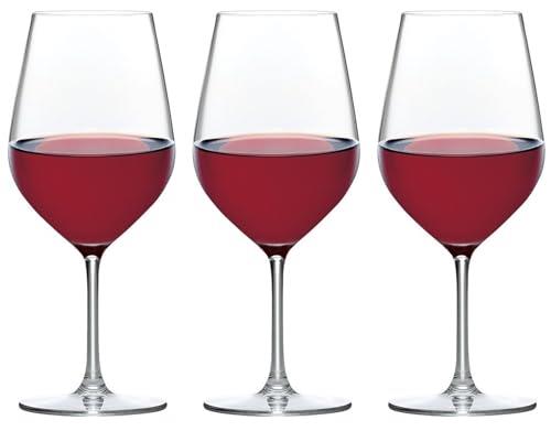 東洋佐々木ガラス ワイングラス DIAMANT ディアマン ボルドー 600ml 3個セット 食洗機対応 割れにくい グッドデザイン賞 グラス 赤ワイン 白ワイン RN-11283CS-JAN-P