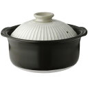 【正規品】 銀峯陶器(Ginpo Touki) 萬古焼 銀峯 菊花 ご飯鍋 3合炊き 「二重蓋」 ごはん 土鍋 直火対応 粉引 ホワイト 日本製 41171(3)