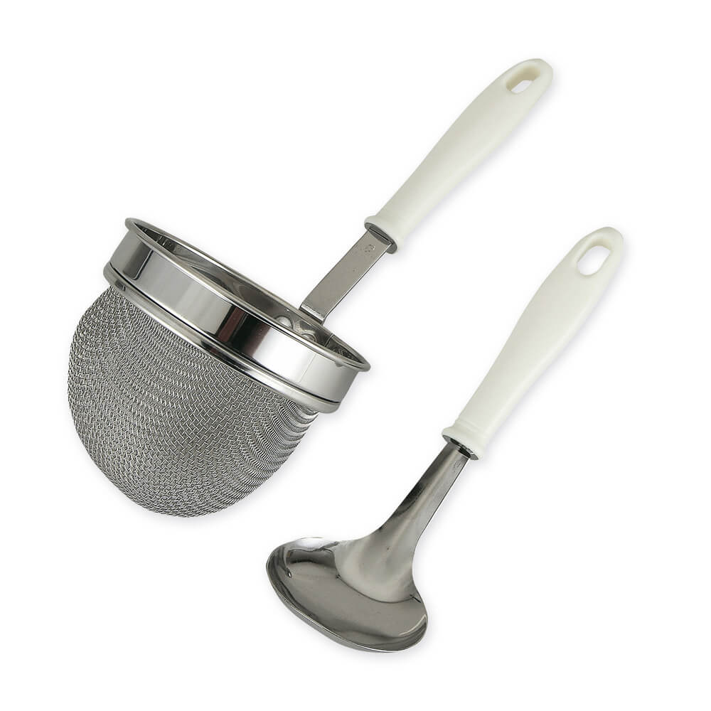 【最大15%OFFクーポン+ポイント:ブラックフライデー】 貝印 みそこしセット(お玉付き) 新生活 一人暮らし