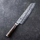 旬 Premier キリツケ 200mm 貝印 包丁 SHUN VG-MAX ダマスカス材 ギフト プレゼント 料理 調理 積層強化木 右利き 左利き 槌目模様...