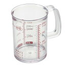 耐熱プラスティック製で使いやすい計量カップ(200ml) DL6316 ギフト 贈り物 プレゼント お菓子作り 製菓道具 ホワイトデー 母の日
