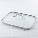 【最大15%OFFクーポン+ポイント:ブラックフライデー】 送料無料 貝印 o.e.c. W角鍋用ガラス蓋 ギフト 贈り物 プレゼント 新生活 一人暮らし