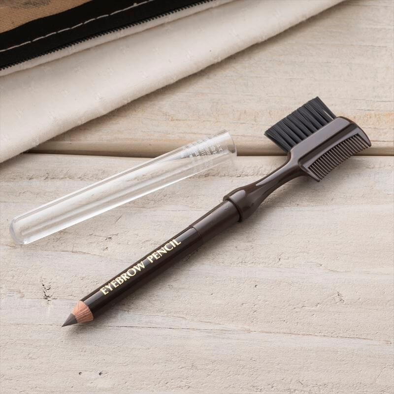 【ポイン20倍:11/30〜12/1】 貝印 cosmeup ブラシ付アイブローペンシル ナチュラルブラウン ギフト 贈り物 プレゼント 新生活 一人暮らし