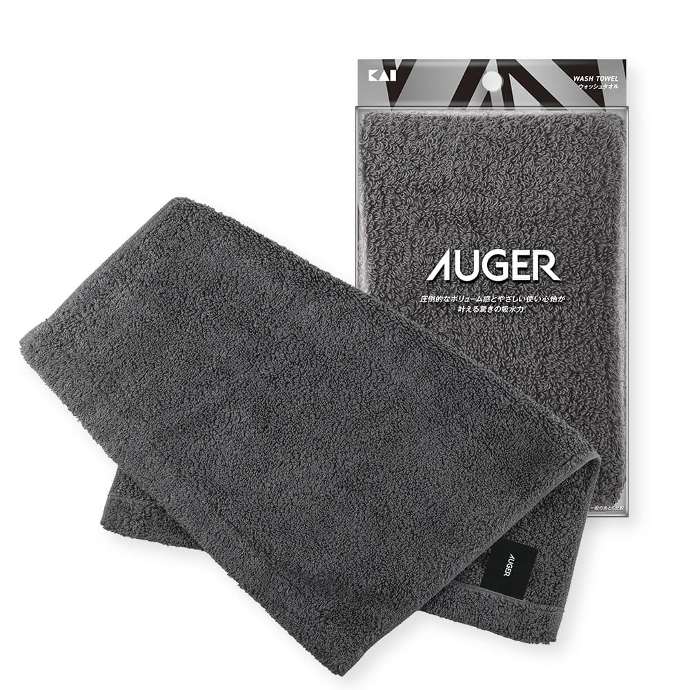 Rakuten - 【10％OFFクーポン＋ポイント：スーパーSALE】 貝印 AUGER ウォッシュタオル