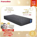 プレゼント付き【搬入設置無料対応商品】フランスベッド LT-7000マットレス LT7000α ハード ダブル D