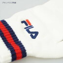 【 FILA 】 フィラ のびのび手袋 ジュニア 刺繍 スポーツ サッカー ボーイ ジュニアフリーサイズ クラブ 部活 通学 防寒 暖かい 冬 ブランド グローブ 3