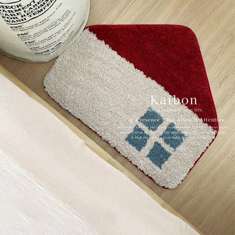 玄関マット 洗える 50×60cm 室内 ミニマット 小さめ 柄 玄関ラグ おしゃれ 北欧 滑り止め ラグマット ラグ ミニ マット 屋内 水洗い可 一人暮らしのサムネイル