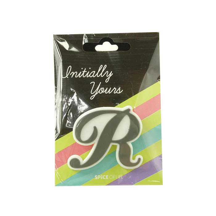 D.I.Y. 選べる 19種類 イニシャル アクセサリーバッジ デコパーツ バッヂ アクセサリーパーツ アレンジ..