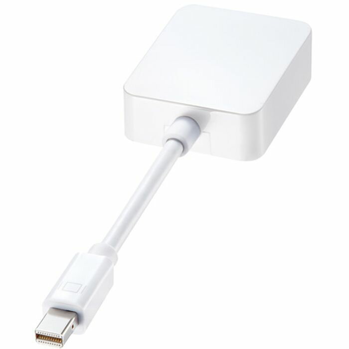 【代引不可】HDMI 4K出力に変換するアダプタ 4K対応Mini DisplayPort-HDMI変換アダプタ サンワサプライ AD-MDPHD008