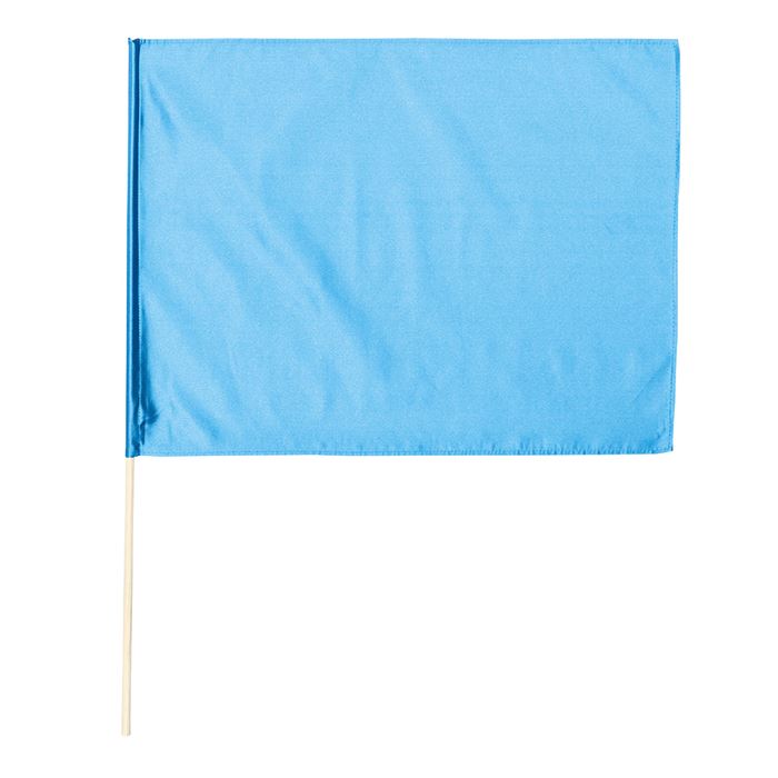 サテン大旗 メタリックブルー 旗 フラッグ フラグ 運動会 体育祭 スポーツ 応援 イベント チーム 部活 クラス クラブ 学級 無地 アーテック 14433(3)