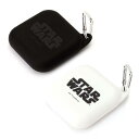 スマートポーチ カラビナ付 シリコンポーチ 小物入れ ケース スターウォーズ ロゴ STAR WARS ロゴデザイン ブラック ホワイト PGA PG-DAS7****