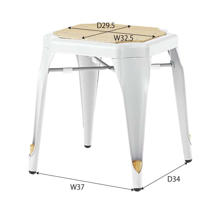 【北海道・沖縄・離島配送不可】【代引不可】スツール 角型 スクエア スチール脚スツール スタッキング可能 椅子 チェア インテリア 家具 おしゃれ 角 東谷 PC-460