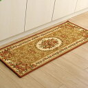 【代引不可】キッチンマット 台所マット ナイロンキッチンマット 44x120cm 花柄 撥水加工 キッチン 台所 速乾 エレガント インテリア 敷 裏面不織布 ...