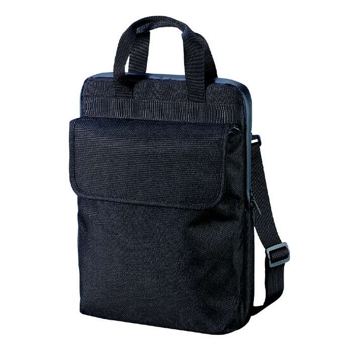 撥水加工済み PCタブレットケース M ポケット付 Wファスナー PC タブレットケース バッグ 持ち歩き アーテック 91783