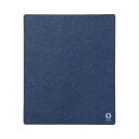 ベーシックマウスパッドZERO ダークブルー 15x18cm ブルーLED対応 光学式対応 レーザー対応 小型 コンパクト サンワサプライ MPD-OP53DBLN(2)