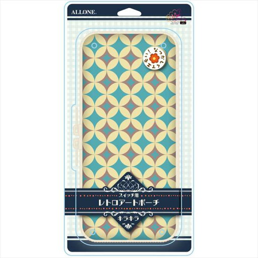 【即日出荷】SWITCH用EVAポーチ レトロアートシリーズ キラキラ 軽量 丈夫 可愛い レトロ おしゃれ Wファスナー アローン ALG-NSRPK 【即日出荷】SWITCH用EVAポーチ レトロアートシリーズ キラキラ 軽量 丈夫 可愛い レトロ おしゃれ Wファスナー アローン ALG-NSRPK