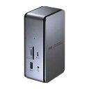 【沖縄・離島配送不可】【代引不可】USB Type-Cドッキングステーション HDMI×2画面出力対応 4K 2画面 USB TypeC対応 サンワサプライ USB-CVDK12(2)
