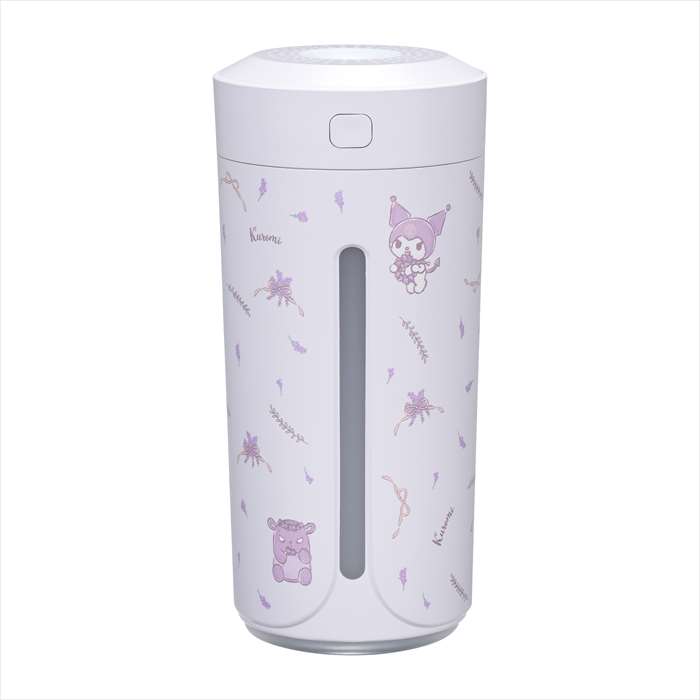 SEARCH WORD：USB加湿器 超音波式 アロマウォーター可 加湿器 加湿 アロマディフューザー ディフューザー デフューザー 卓上 超音波振動方式 ミスト方式 乾燥予防 乾燥対策 乾燥防止 うるおい 潤い 室内 リビング 寝室 子供部屋 オフィス 会社 自宅 家庭用 家電 おしゃれ お祝い 贈り物 プレゼント ギフト USB USB給電 USB加湿器 USBタイプ USB式 USB 加湿器 サンリオ SANRIO サンリオキャラクターズ SANRIOキャラクターズ クロミ くろみ Kuromi商品概要：サンリオキャラクターズのUSB加湿器。デザインは「クロミ」です。すぐにミストが出る超音波式加湿器。振動でミストにする超音波式なので火傷の心配がなく、すぐに加湿できます。ミストの量を選べる2種類の動作モード(連続/インターバル)。パソコンのUSBポートやUSB-AC充電器(別売)、モバイルバッテリー(別売)にも対応。アロマウォーター対応。カラフルなイルミネーションライト機能搭載。オートパワーオフ機能搭載。一定時間を過ぎると自動で電源が切れるので安心です。商品仕様：■メーカー：GREEN HOUSE■JANコード：4511677131233■商品名：USB加湿器 サンリオキャラクターズ クロミ 超音波式 USB 加湿器 コンパクト ミスト 230ml アロマウォーター対応■型番：GH-UCCHA-KU■デザイン：クロミ■加湿方式：超音波式■電源：DC5V/0.4A (USBポートより供給)■タンク容量：230ml■動作モード：連続/インターバル■加湿量：連続モード 約25～40mL/h　インターバルモード 約12～20mL/h■オートパワーオフ ：連続モード 約4時間/インターバルモード 約8時間■消費電力：2W■外形寸法：W68×D68×H145(mm)■重量：約150g■材質：ABS、PP■RoHS：対応■保証期間：6ヶ月間■付属品：専用USBケーブル(約100cm)、スポンジ×3個(内1個は本体装着済）、取扱説明書/保証書■ご注意事項：※掲載写真は表記サイズと異なる場合がございます。※画面上のカラーはご使用ブラウザやモニターの設定により、実物とは若干異なる場合がございます。あらかじめご了承の上、ご注文をお願いいたします。※商品概要、仕様、サービス内容及び企業情報などは商品発表時点のものです。※最新の情報に関しましては、メーカーサイトをご覧ください。※発売前予約商品についてはメーカーの商品製造数により納期が遅れる場合やご注文キャンセルをお願いする場合がございます。