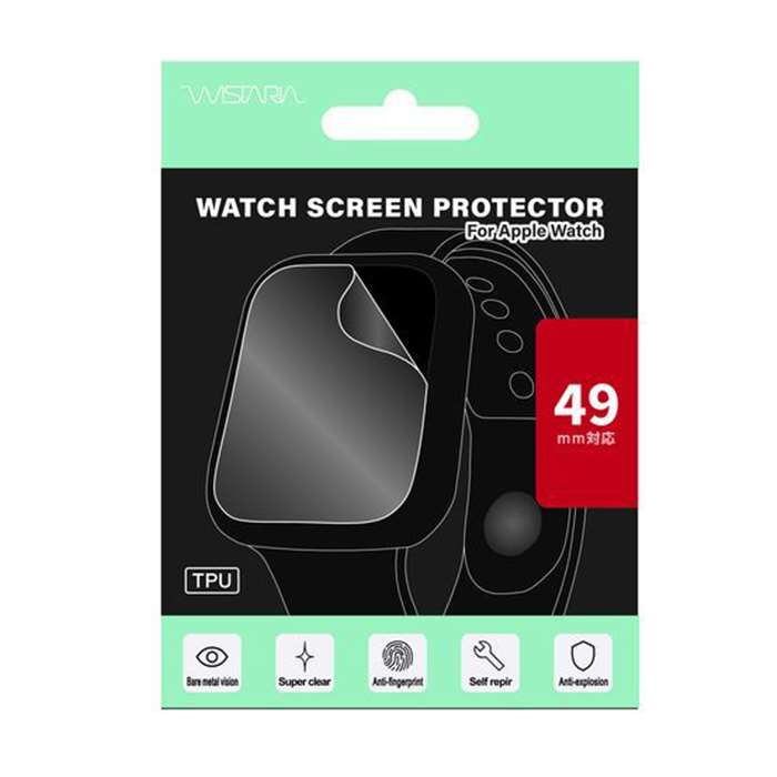 Apple Watch 49mm վݸե åץ륦å 49ߥ ɥե졼դ ݸե ꤢ GRK-W...