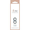 【代引不可】iPhone 16 iPhone 16Plus 2眼 &me カメラレンズカバー ガラス 全面グリッター ブルー カメラレンズ保護 保護フィルム エ...