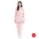 ウインク ハローキティ シャツパジャマ レディース Mサイズ(PK)長袖 パジャマ ねまき ルームウエア 部屋着 サザック SAN-1866M_PK