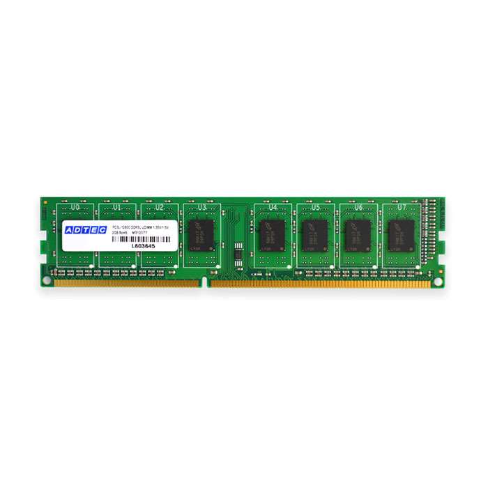 DDR3-1600 UDIMM 2GB 省電力 ADTEC ADS12800D-H2G