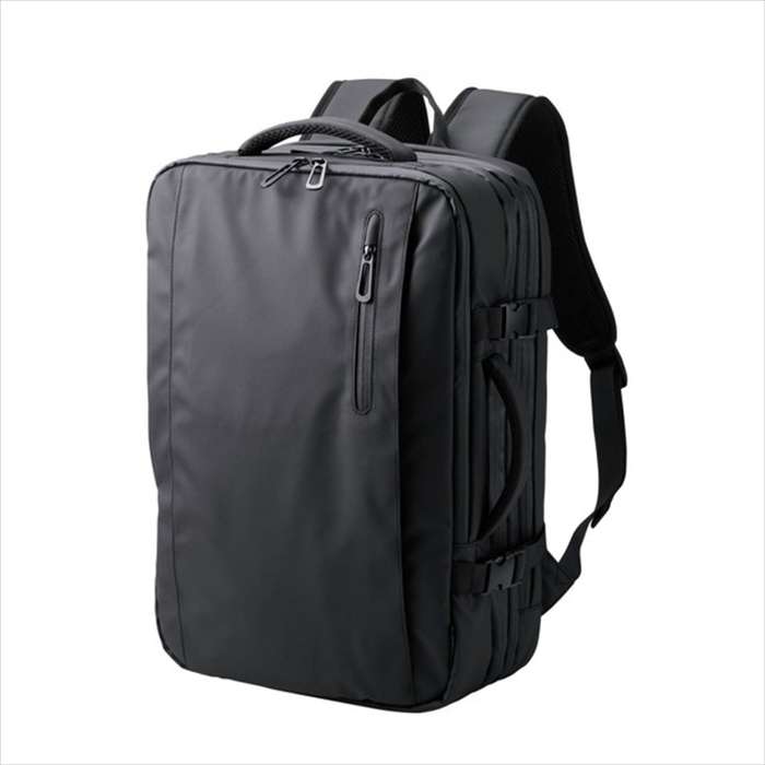 【沖縄・離島配送不可】【代引不可】エレコム リュック バックパック 大容量 収納拡張機能 33L 収納可 ブラック エレコム BM-BPEX01BK